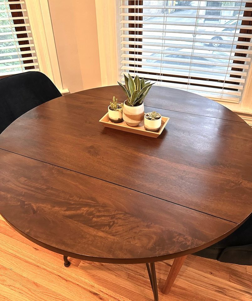 West Elm Jules Drop Leaf Expandable Dining Table roomii™
