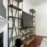 RESTORATION HARDWARE PARISIAN CORNICE ENTERTAINMENT SET