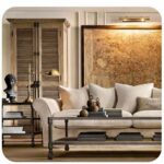 Restoration Hardware Dutch Industrial Coffee and Side Tables