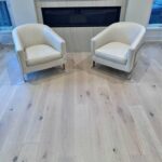 Restoration hardware Italian white leather