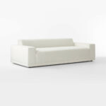 Modern Cream Fabric Sofa