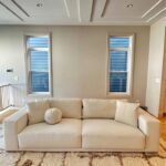 Restoration Hardware Bella Sofa – 9, Performance Linen Weave, Natural