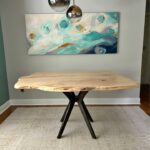 Handmade 4-Seater Dining Table