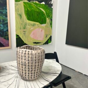 Handmade Woven Basket Sculpture