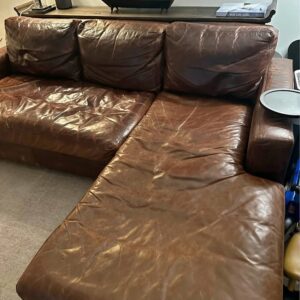 RH Maxwell Leather Sofa